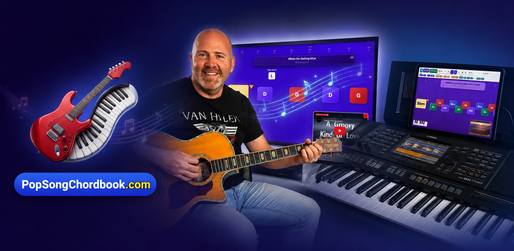 PopSongChordBook Feature Graphic