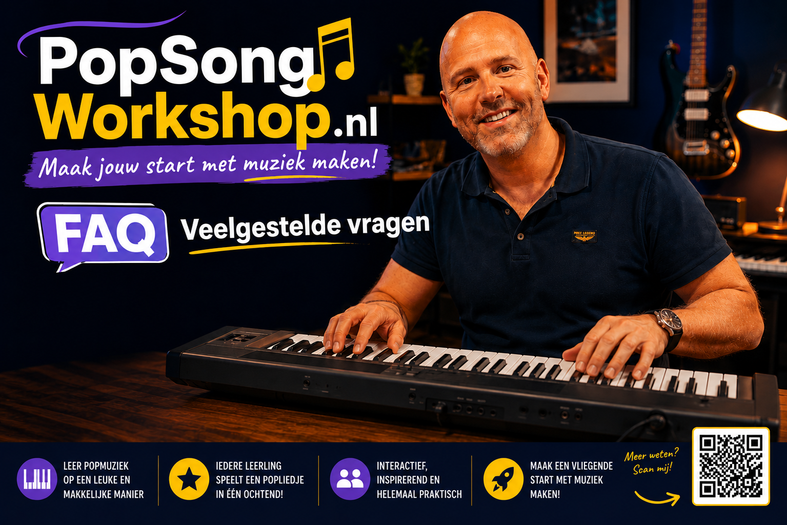 PopSongWorkshop.nl - Veelgestelde vragen