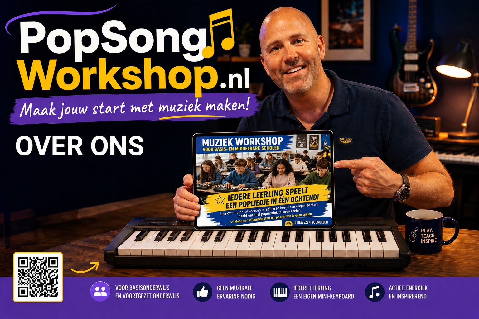 PopSongWorkshop.nl - Maak jouw start met muziek maken!